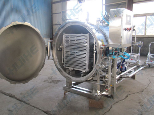 臥式殺菌鍋車(chē)間圖片