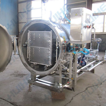 臥式殺菌鍋實際圖