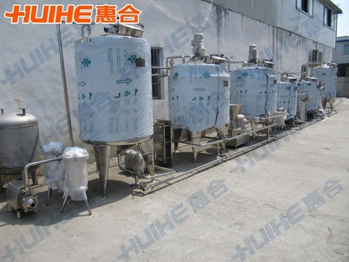 小型牛奶生產線樣品展示1